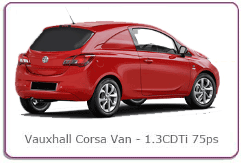 New Vauxhall Corsa vans range